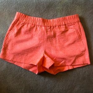 J.Crew 3" floral jacquard boardwalk pull-on short